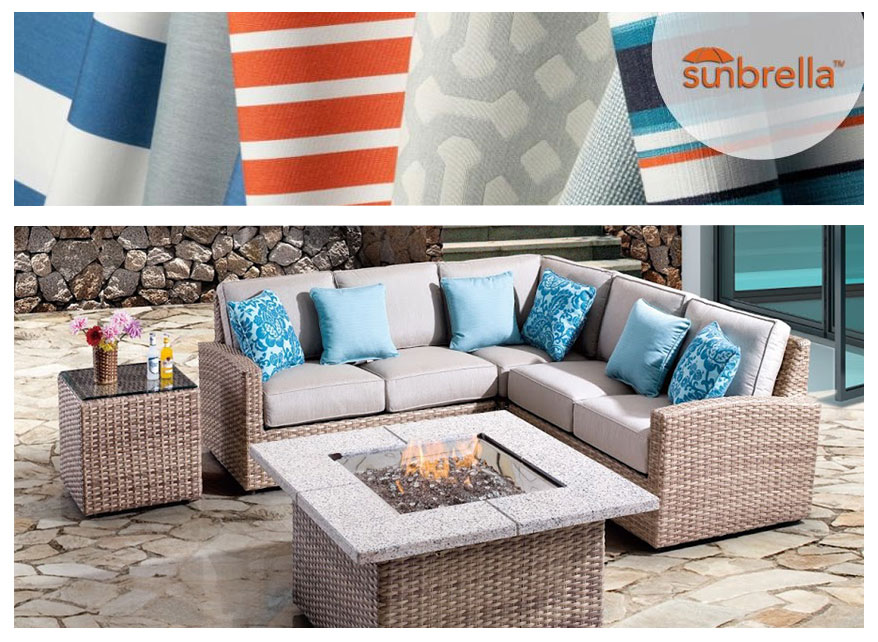 Sunbrella Replacement Cushions for Outdoor Furniture 